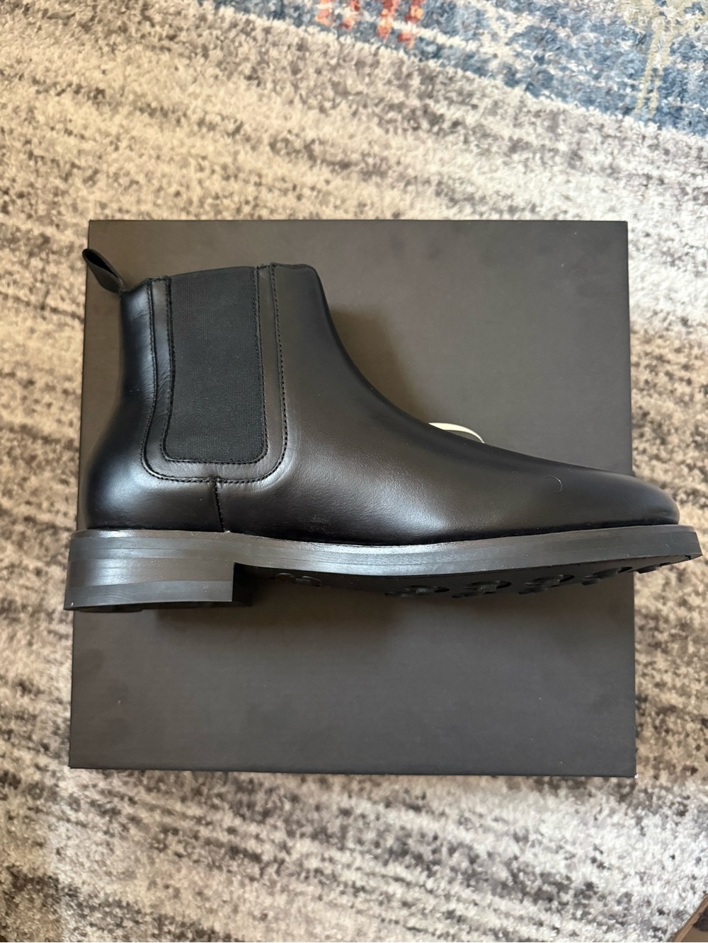 Thursday Boot Company Men’s Black Leather Chelsea Boot - Duke. Never worn